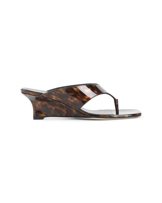 Stuart Weitzman Brown Wedges