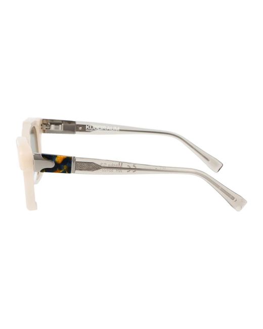Kuboraum Metallic Stylische sonnenbrille für maske s3