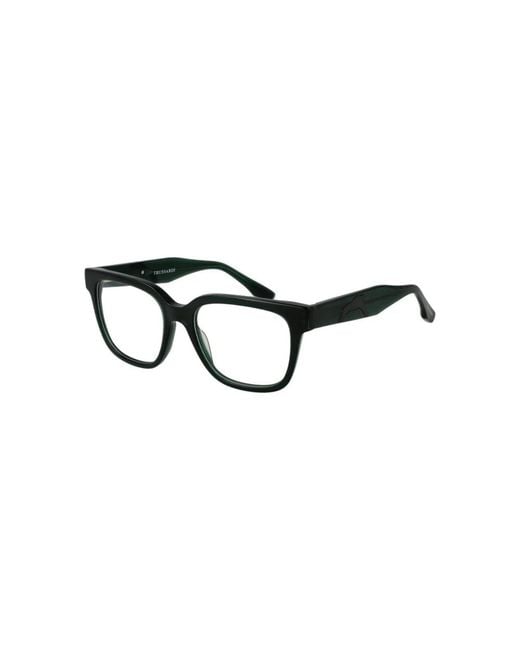 Trussardi Black Glasses for men