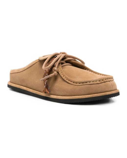ADRIANNA FERETTI Brown Mules