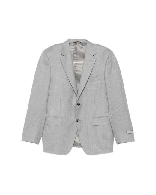 Canali Gray Blazers for men