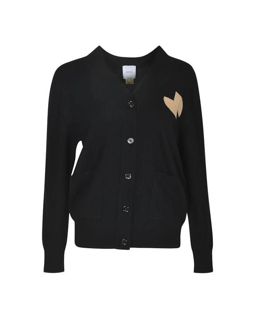Cardigans Patou de color Black