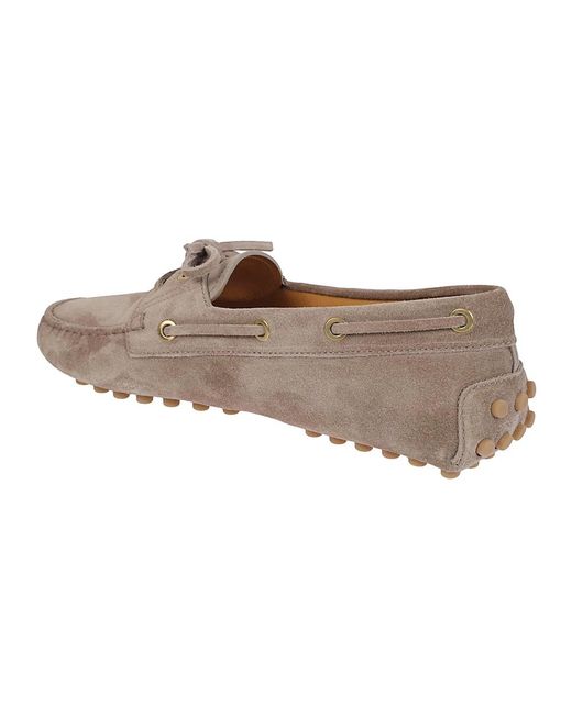 Tod's Gray Sailor Shoes
