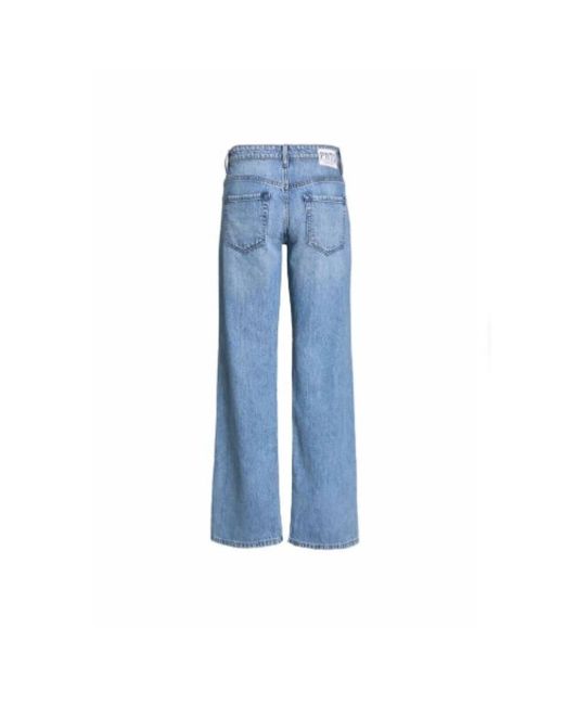 PNTS Blue Wide Jeans
