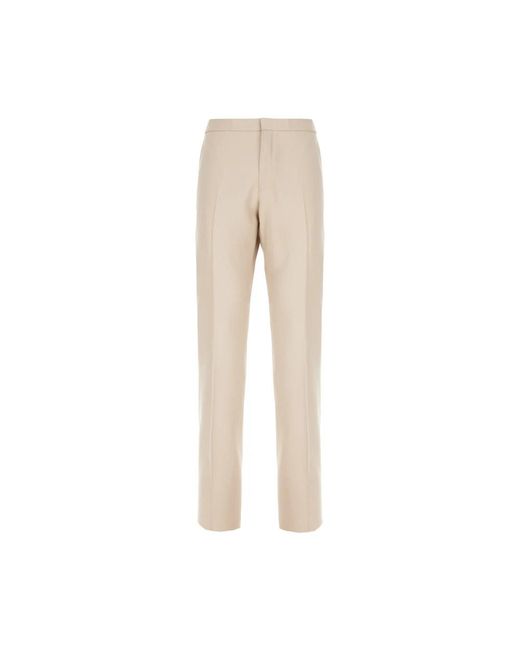 Zegna Natural Suit Trousers for men