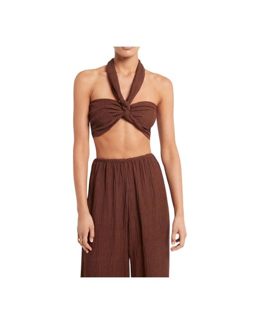 Faithfull The Brand Brown Bikinis
