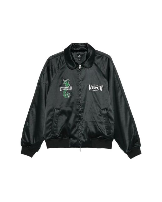 Bomber Jackets Represent pour homme en coloris Black