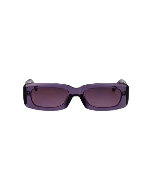 The Attico Purple Sunglasses