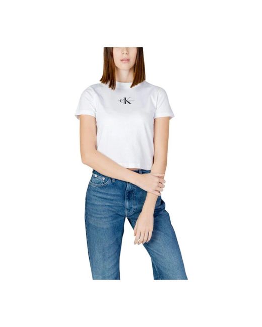 T-Shirts di Calvin Klein in Blue