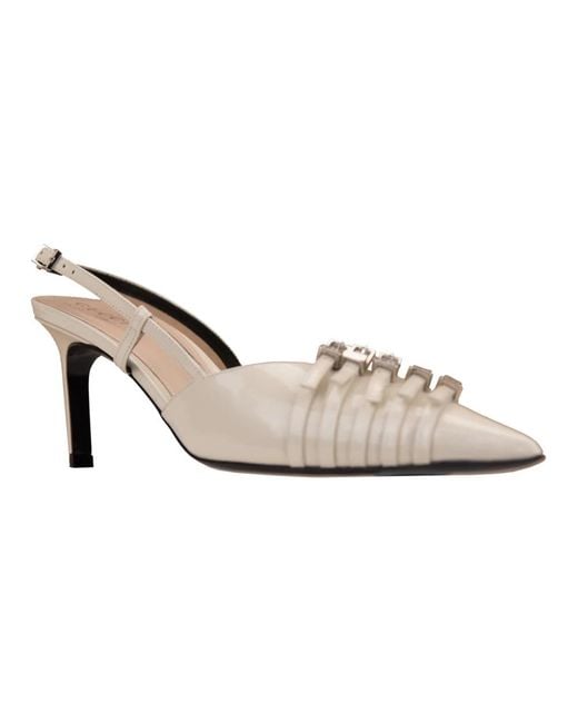 Gucci White Pumps