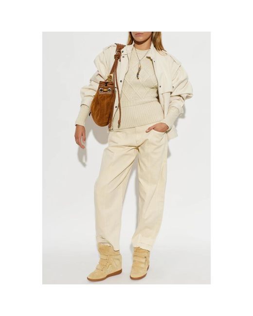 Light Jackets Isabel Marant de color Natural