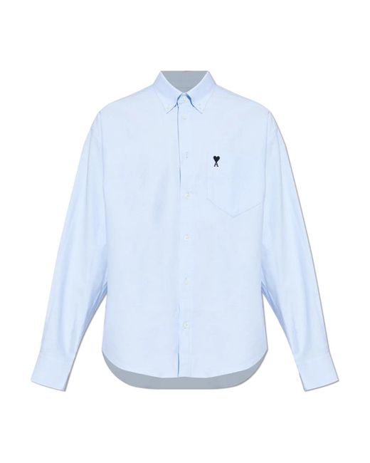 AMI Blue Formal Shirts for men