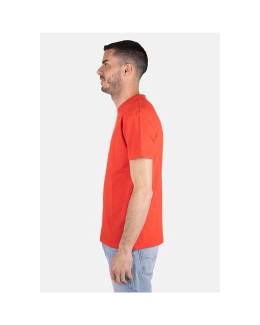 Aspesi Basic t-shirt 2 in Red für Herren