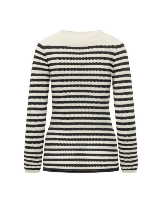 Fabiana Filippi Black Round-Neck Knitwear