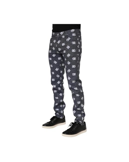 Dolce & Gabbana Black Slim-Fit Jeans for men