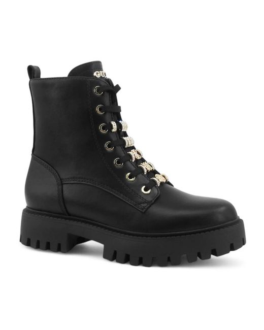 Guess Black Schnürstiefel