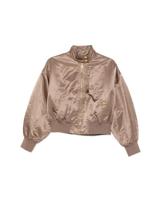 Elisabetta Franchi Bomberjack in het Brown