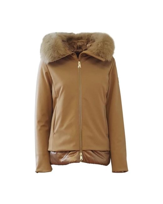 People Of Shibuya Winter Jackets in het Brown