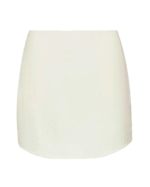 J.W. Anderson White Short Skirts