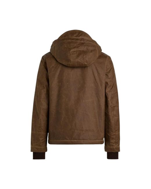 Manifattura Ceccarelli Brown Winter Jackets for men