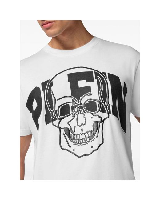 Philipp Plein White T-Shirts for men