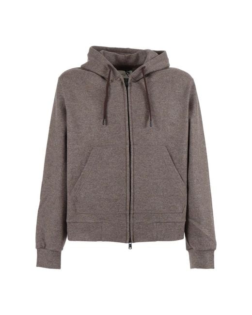 Circolo 1901 Gray Zip-Throughs for men