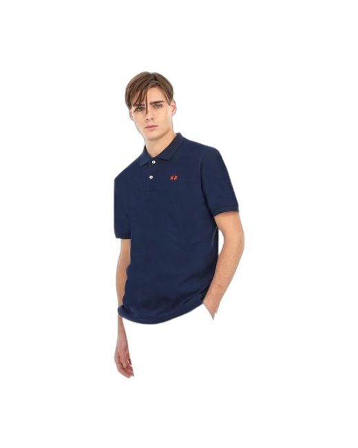 K-Way Blue Polo Shirts for men