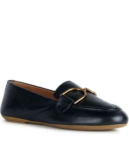 Geox Blue Loafers