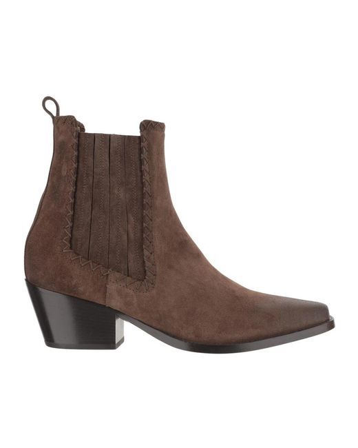 Sartore Brown Cowboy Boots