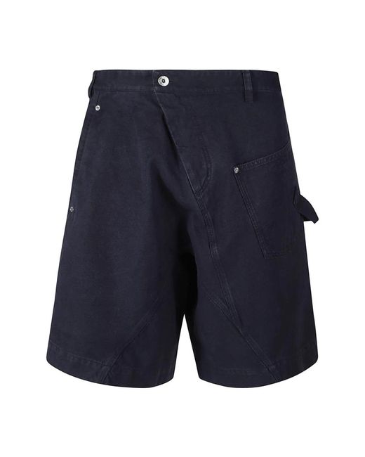 J.W. Anderson Blue Casual Shorts for men