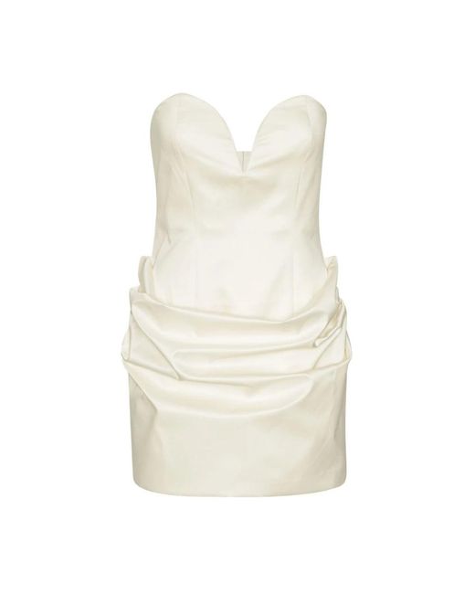 ROTATE BIRGER CHRISTENSEN Party Dresses in het Natural