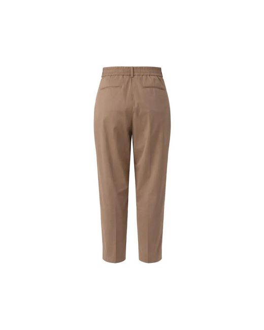 PT Torino Brown Tapered Trousers