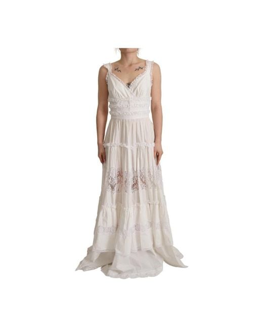 Dolce & Gabbana Natural Gowns