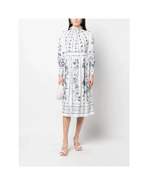 Erdem White Shirt Dresses