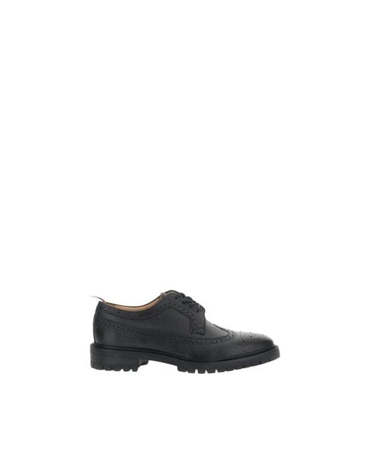 Thom Browne Blue Laced Shoes for men