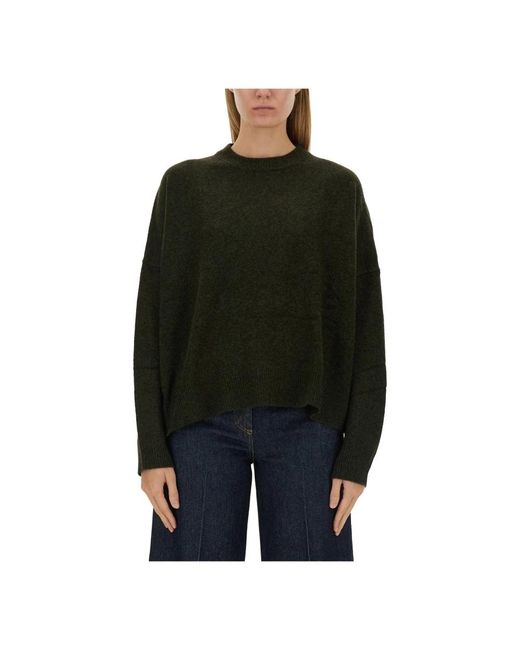 Aspesi Black Round-Neck Knitwear