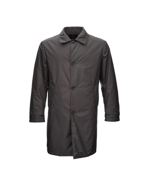 Add Gray Single-Breasted Coats for men