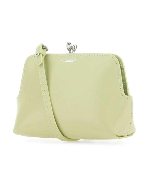 Jil Sander Green Cross Body Bags