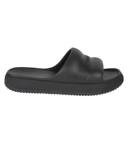 Moncler Black Sliders