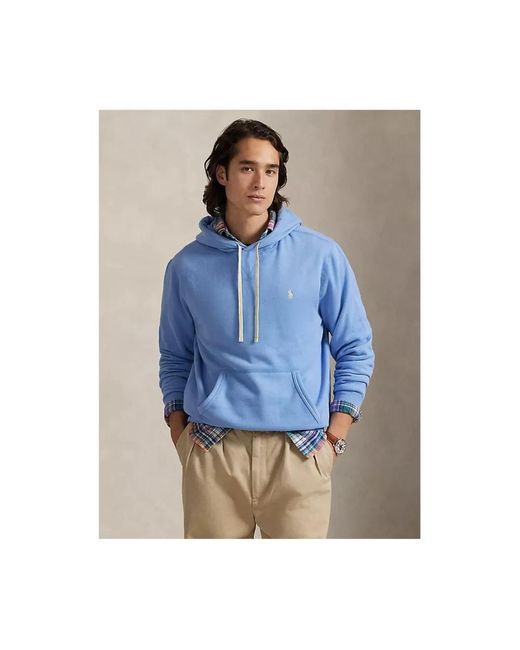 Polo Ralph Lauren Blue Hoodies for men