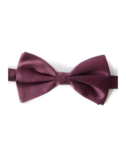 Bowties di Dolce & Gabbana in Purple da Uomo