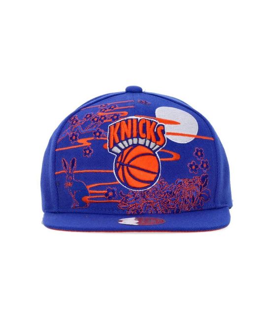 Mitchell & Ness Blue Caps for men