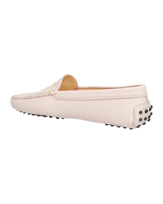 Tod's Pink Loafers