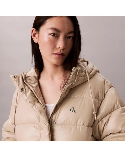 Winter Jackets Calvin Klein de color Brown