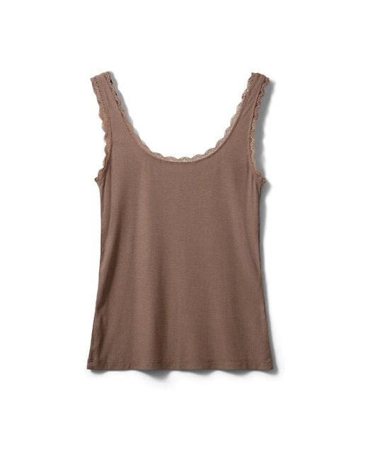 Sofie Schnoor Brown Sleeveless Tops