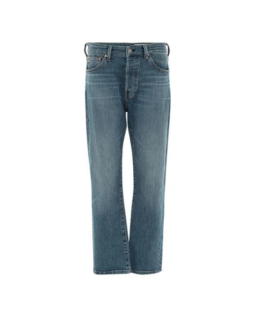 AG Jeans Blue Straight Jeans