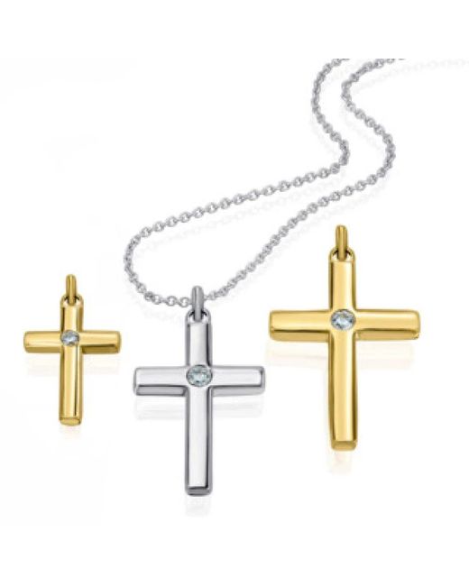 ONE ELEMENT Metallic Eleganter Diamantanhänger