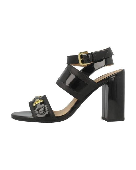 High Heel Sandals di Geox in Black