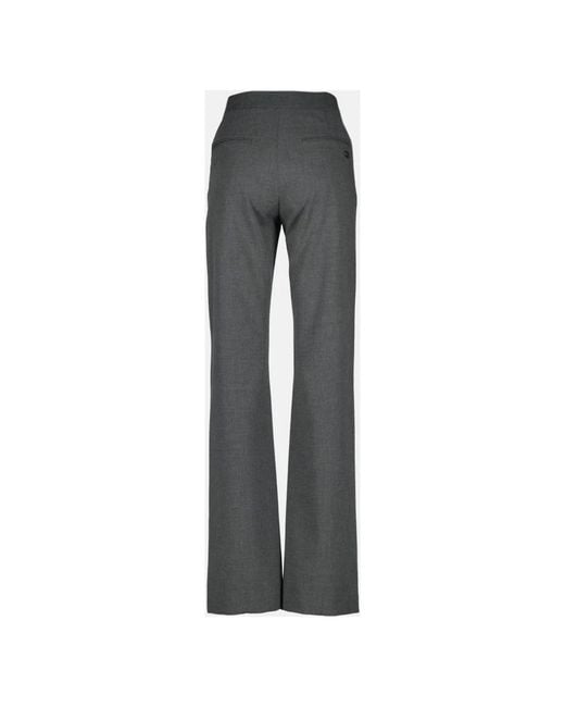 DIESEL Gray Wide Trousers