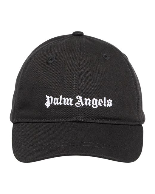 Palm Angels Black Hats & Caps